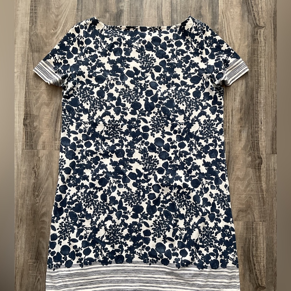 TORY BURCH Elisabeth Print T-Shirt Dress size medium - Picture 4 of 4